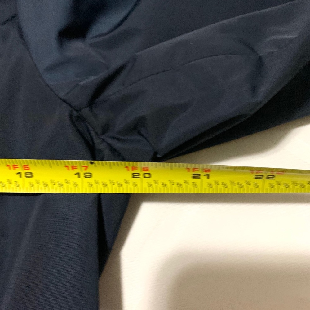 Vince Camuto Navy Utility Jacket with Red Trim - Picture 10 of 13